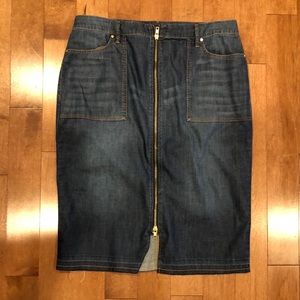 Chico’s jean skirt